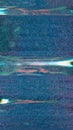 Digital noise analog glitch blue static distortion