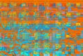 Digital noise background glitch screen, interference geometric