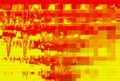 Digital noise background glitch screen,  technology data moshing Royalty Free Stock Photo