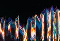 Digital noise ice fire design glitch distortion