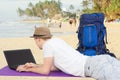 Digital nomad Royalty Free Stock Photo