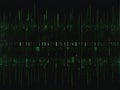 Digital Numeric Matrix with Cascading Numbers for Futuristic Website Background