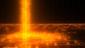 Digital Orange Database Concept