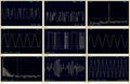 Digital oscillograms of real processes