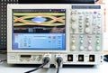 The digital oscilloscope Royalty Free Stock Photo