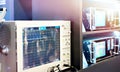 Digital oscilloscope Royalty Free Stock Photo