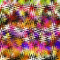 Digital Painting Abstract Chaotic Spatter Brush Paint in Colorful Dark Pastel Colors Background Royalty Free Stock Photo