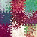 Digital Painting Abstract Spatter Brush Paint Chaotic Rectangular Patterns in Colorful Pastel Colors Background