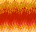 Digital Painting Abstract Wavy Patterns in Different Shades of Flame Colors Background