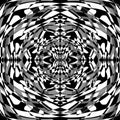 Digital Painting Abstract Black and White Background Royalty Free Stock Photo