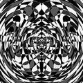 Digital Painting Abstract Black and White Background Royalty Free Stock Photo