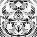 Digital Painting Abstract Black and White Background Royalty Free Stock Photo