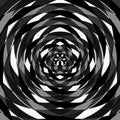 Digital Painting Abstract Black and White Background Royalty Free Stock Photo