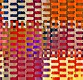 Digital Painting Abstract Spatter Brush Paint Chaotic Rectangular Patterns in Colorful Pastel Colors Background