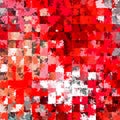Digital Painting Abstract Spatter Brush Paint Chaotic Rectangular Patterns in Colorful Pastel Colors Background