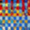 Digital Painting Abstract Spatter Paint Chaotic Wavy Triangular Patterns in Pastel Colors Background