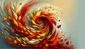 Autumn Vortex Royalty Free Stock Photo