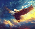 Wings like Eagles Royalty Free Stock Photo