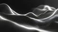 Digital particle wave flowing abstract technology background Royalty Free Stock Photo