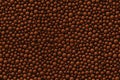 Seamless Texture of Brown Spheres