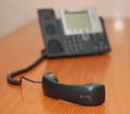 Digital phone, focus on the receiver