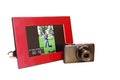 Digital photo frame Royalty Free Stock Photo