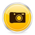 Digital photo yellow circle ic