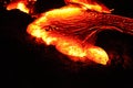 Digital Photography Background Of Big Island Hawaii Kilauea Lava Volcano Flow Royalty Free Stock Photo