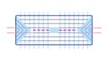 Digital pipeline network. Data transmission and interconnected systems. vector design Generative AI Royalty Free Stock Photo