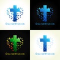 The digital pixel christian logo.