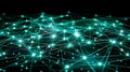 Digital Plexus Network Connection, Data Abstract Structure Royalty Free Stock Photo