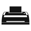 Digital printer icon, simple style Royalty Free Stock Photo