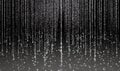 Digital Rain Abstract Background Royalty Free Stock Photo