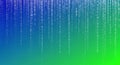 Digital Rain Binary Code Stream on Gradient Background Royalty Free Stock Photo