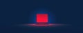 Digital Red Alert Notification on Screen of Laptop Indicating a Cyber Attack with an Emphasis on Security and Technology Context