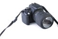 Digital reflex camera Royalty Free Stock Photo