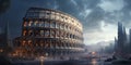 Digital Rendering of Colosseum of Rome