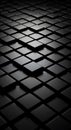 Dark Glossy Cubes Offset Grid (Generated With AI) Royalty Free Stock Photo