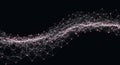 Abstract Network Wave Royalty Free Stock Photo