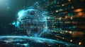 Global Digital Network Connection Representing the Future of Technology Royalty Free Stock Photo