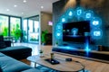The Digital Revolution Holographic Icons in Your Living Room