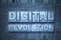 Digital revolution - pc Royalty Free Stock Photo