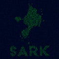 Digital Sark logo. Royalty Free Stock Photo