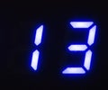 Digital scoreboard Figure 13. Neon numbers