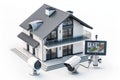 Digital security and artificial intelligence security systems integrate with camera protection and real-time alerts for comprehens