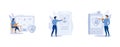 Digital security. Information privacy, verification technologies, access control system, data access, user password. Royalty Free Stock Photo