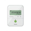 Digital smart meter with a rectangular shape, featuring a monochrome display Royalty Free Stock Photo