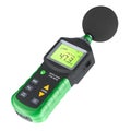 Digital sound level meter, decibel meter. 3D rendering
