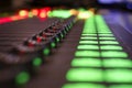 Digital sound mixer Royalty Free Stock Photo