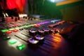 Digital Sound Mixer Royalty Free Stock Photo